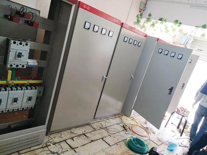 樂(lè)陵安置房幸福一區(qū)配電柜安裝案例